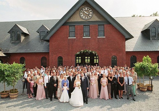 The courtyard of the Coach Barn